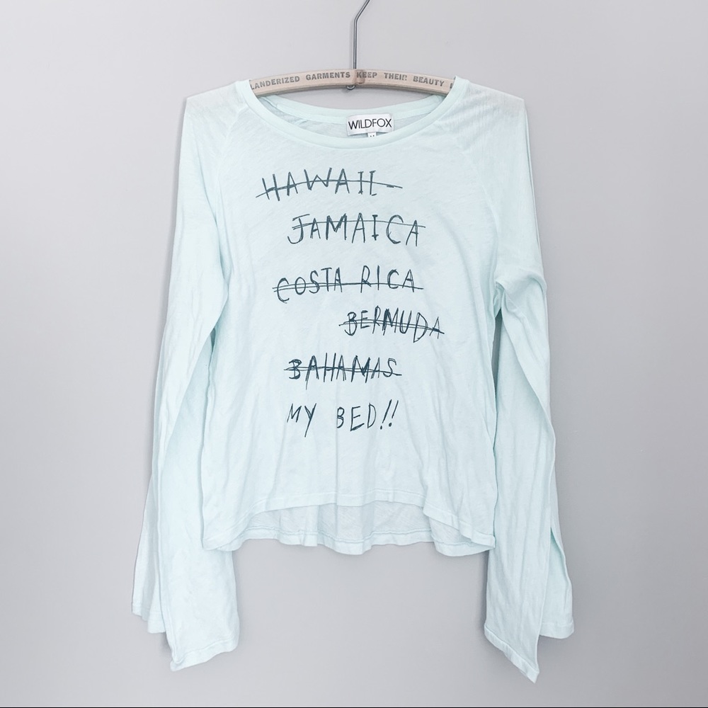 WILDFOX “My Bed” Hotel Room Top